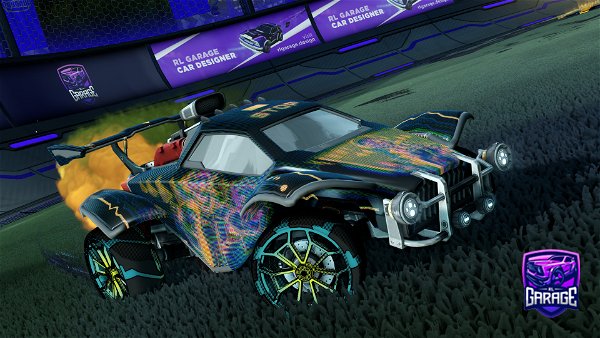 A Rocket League car design from BlazerOnSwitch