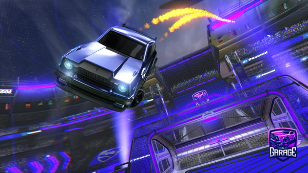 A Rocket League car design from vubx