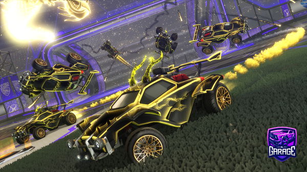 A Rocket League car design from DarthTrain