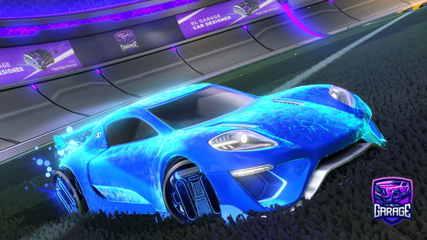 A Rocket League car design from HyperMax-Games