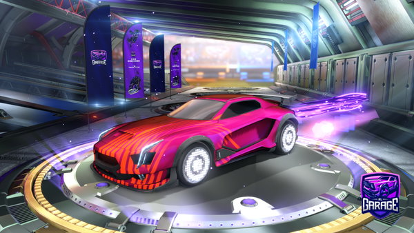 A Rocket League car design from z-i-q