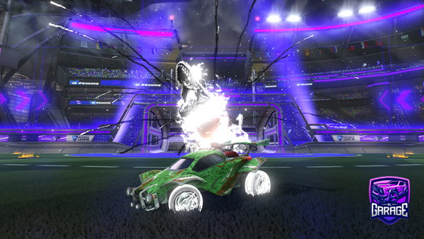 A Rocket League car design from CryptoTies