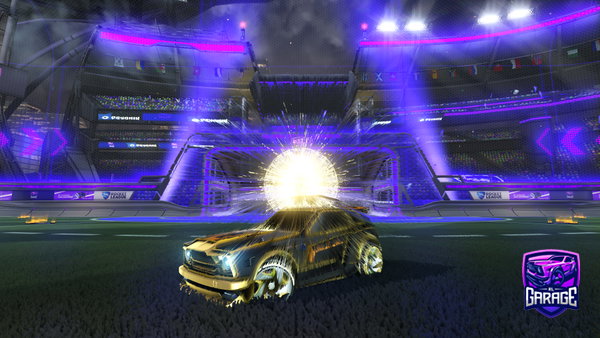 A Rocket League car design from Pada310