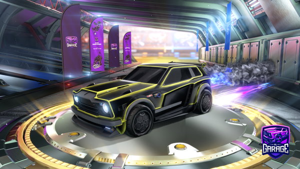 A Rocket League car design from HyperFire22