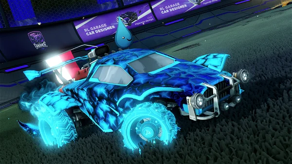 A Rocket League car design from NickiMickyy