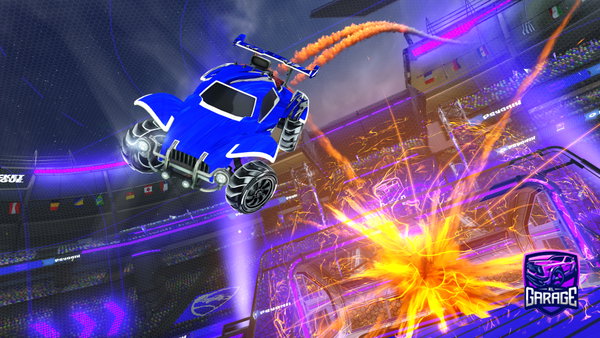 A Rocket League car design from cebes