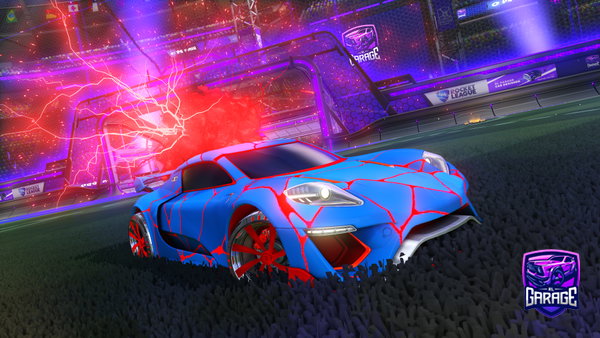 A Rocket League car design from Koksu2001