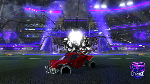 A Rocket League car design from teckball