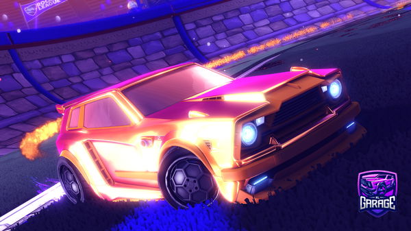 A Rocket League car design from Berneray