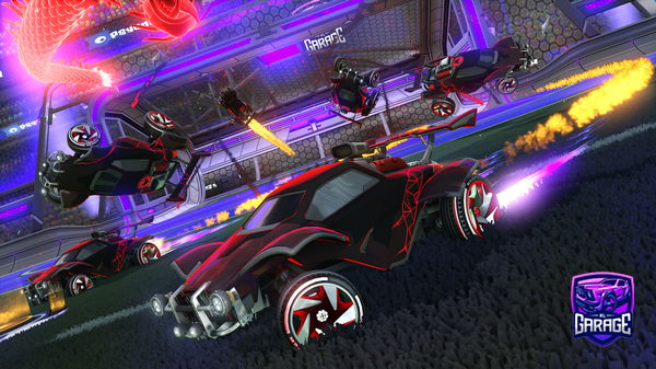 A Rocket League car design from Dxgital