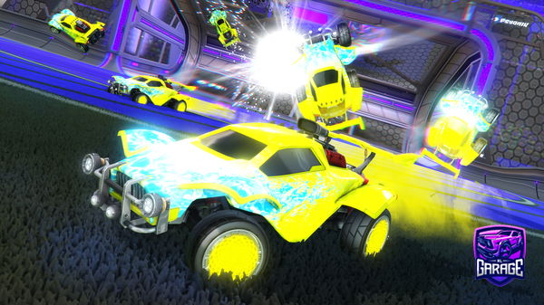 A Rocket League car design from Ggzjtoshsbh