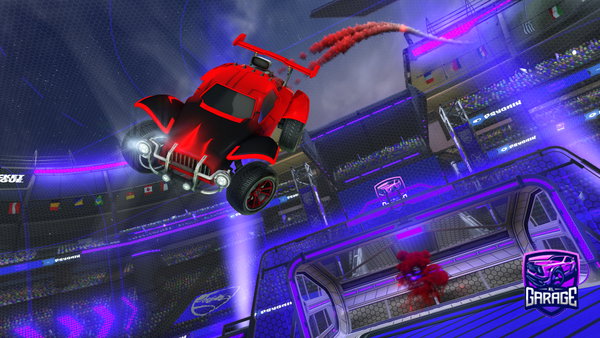 A Rocket League car design from jsplbg