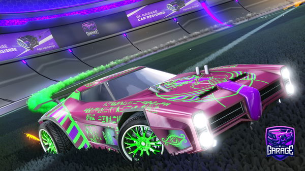 A Rocket League car design from mm5mm5454