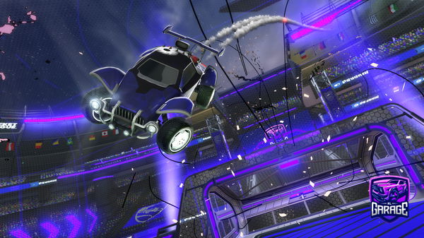 A Rocket League car design from geogek9