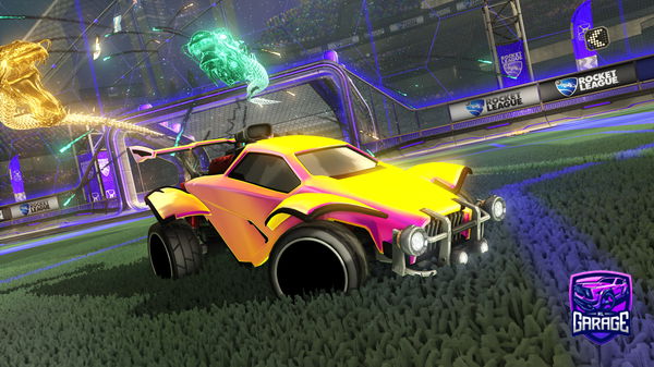 A Rocket League car design from J3bar0