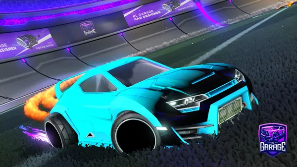 A Rocket League car design from JLG7018