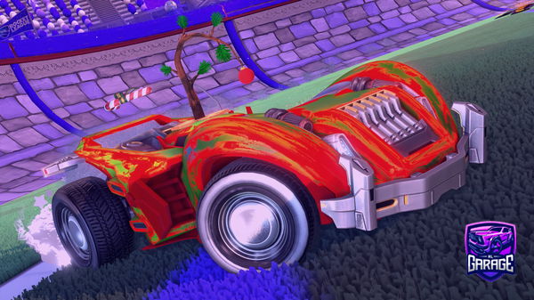 A Rocket League car design from SynxtyYT