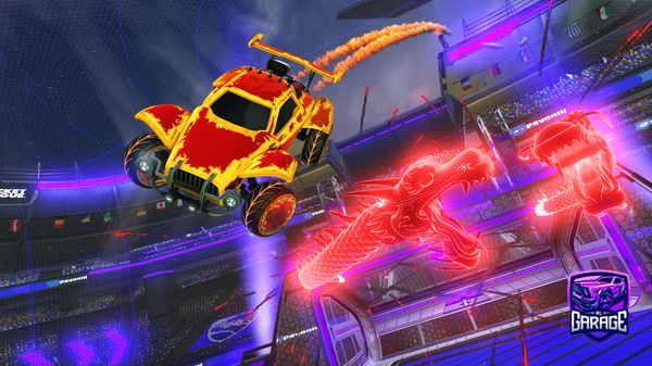 A Rocket League car design from G00G