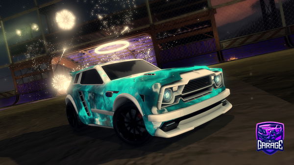 A Rocket League car design from ShaZeRaa