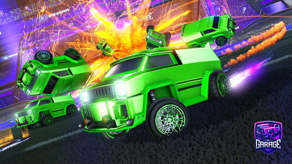 A Rocket League car design from MetalSerpant27