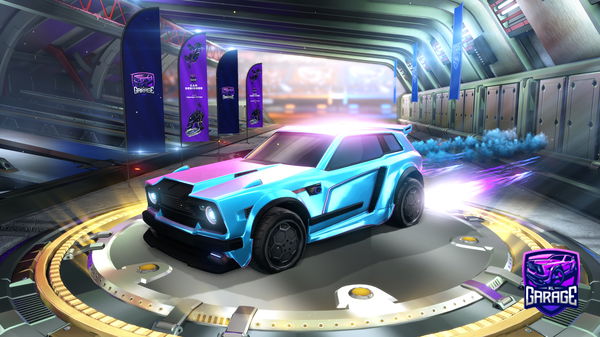 A Rocket League car design from FallenPhantom