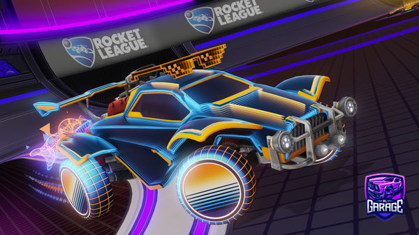 A Rocket League car design from HeadachyAphid53