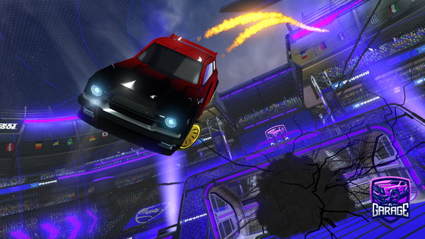 A Rocket League car design from Alex4evergreece