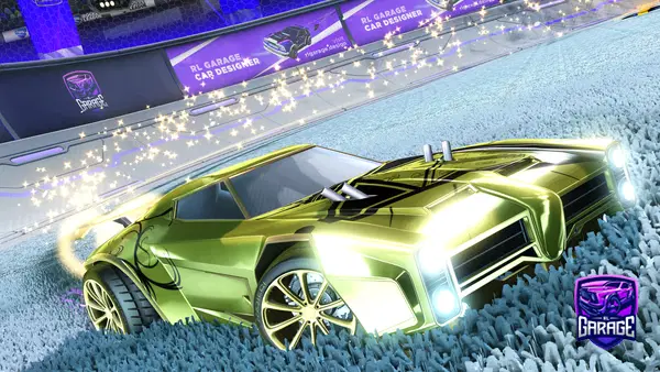 A Rocket League car design from Nonamereal_onpc