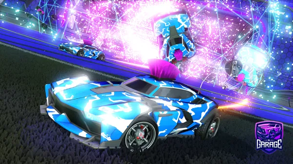 A Rocket League car design from chrisnkells06