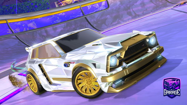 A Rocket League car design from God-Punisher007