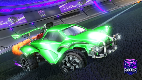 A Rocket League car design from Gruciek