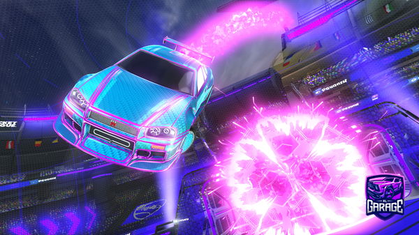 A Rocket League car design from Cashmoney121712