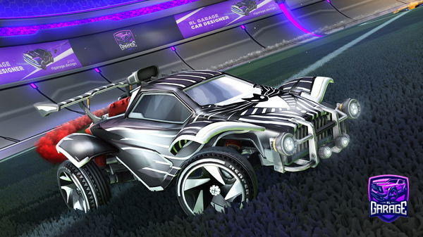 A Rocket League car design from Nightshade_3468