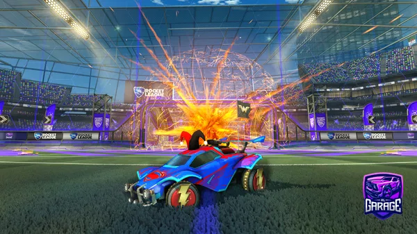 A Rocket League car design from Binaryman4231