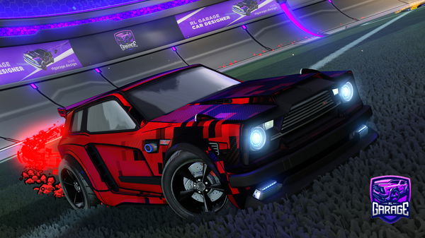 A Rocket League car design from DolusArprego