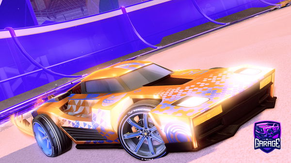 A Rocket League car design from Wizzy_61