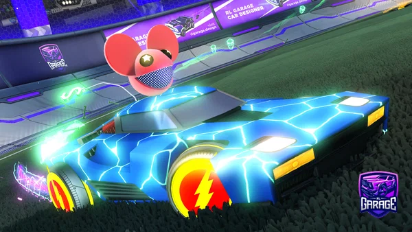 A Rocket League car design from ddcreative