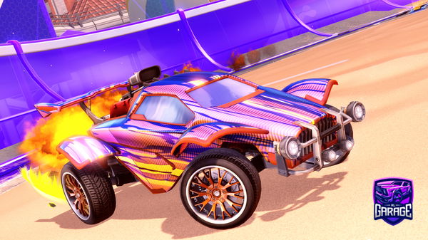 A Rocket League car design from Ximoni