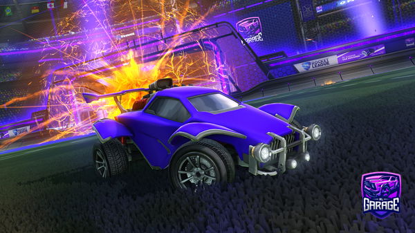 A Rocket League car design from AzraelVLT