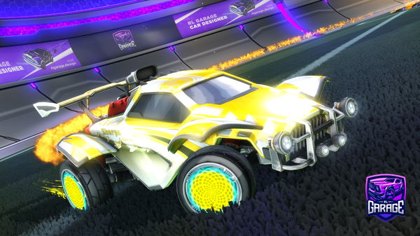 A Rocket League car design from CrispyMLLer