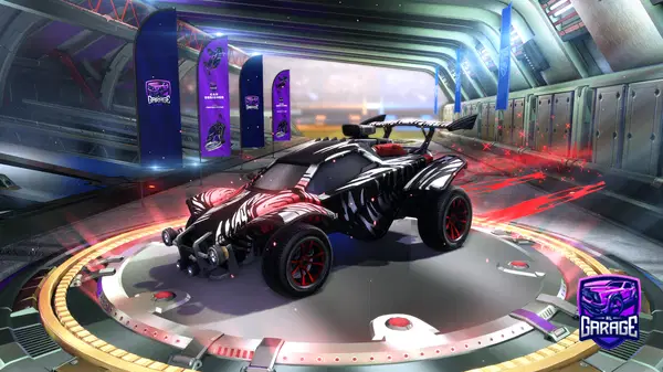 A Rocket League car design from SaucySoy33