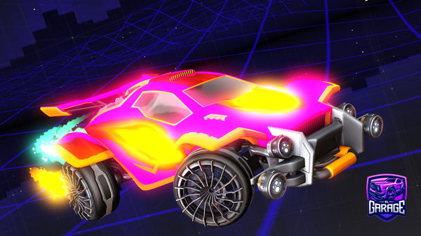 A Rocket League car design from Shooteo2313