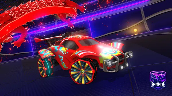 A Rocket League car design from thegatherer