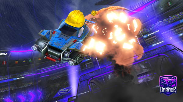 A Rocket League car design from kartel-14