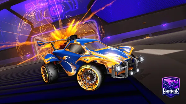 A Rocket League car design from TatarskijVibe