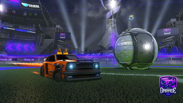 A Rocket League car design from AmazonPrime