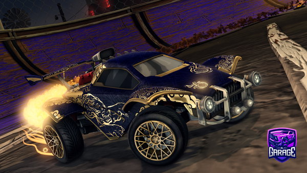 A Rocket League car design from TankiFN