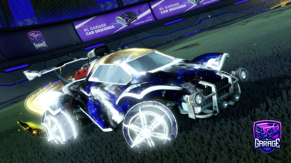 A Rocket League car design from Lunarblade01