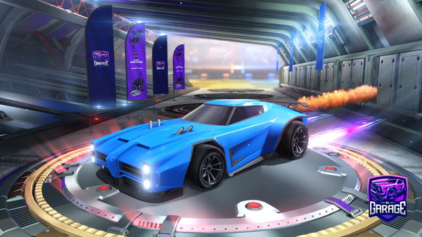 A Rocket League car design from Peaceful