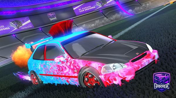 A Rocket League car design from Jaggerrex